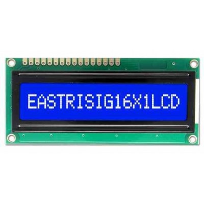 LCD کاراکتری 1*16 با بک لایت آبی