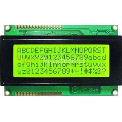 LCD کاراکتری 4*20 با بک لایت سبز